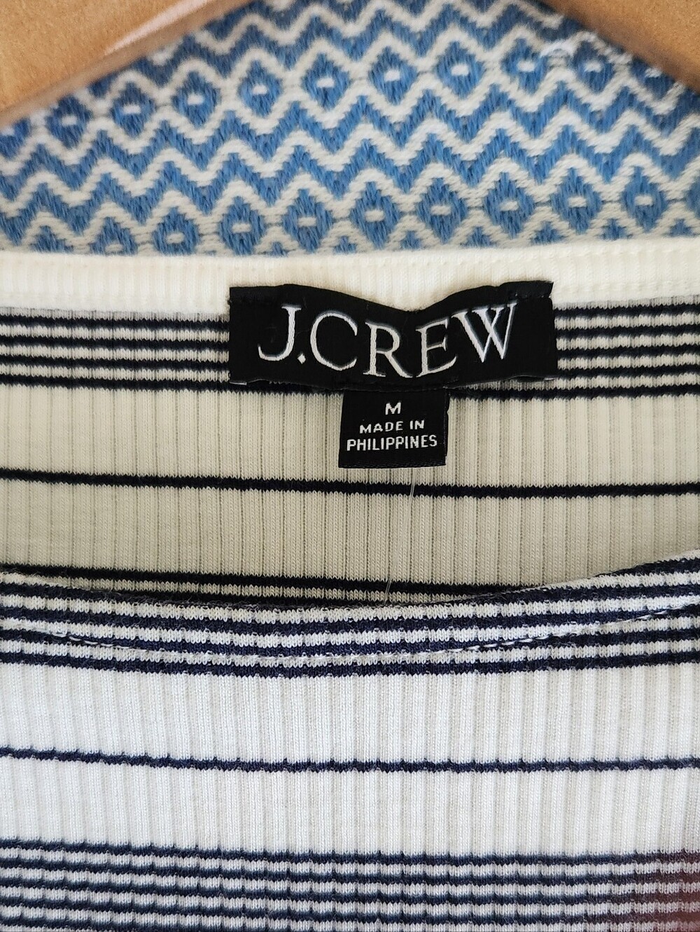 J. Crew Striped Ruffle Tank Top - Picture 2 of 10